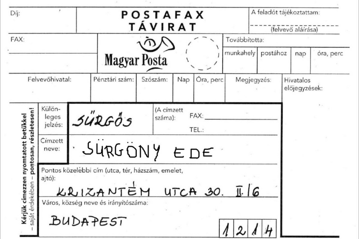Posta Fax Szolgáltatás