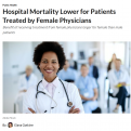 Ha női orvos kezel bennünket, alacsonyabb a kórházi halálozási arány