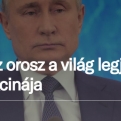Putyin szerint az orosz vakcina a legtökéletesebb oltóanyag