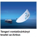 Tengeri vontatósárkányt tesztel az Airbus